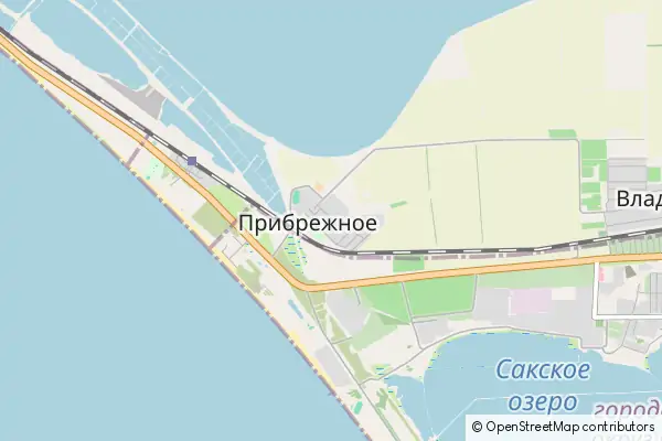 Mapa Pryberezhne