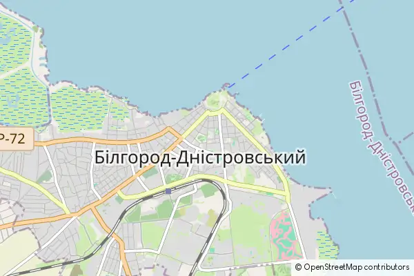 Mapa Białogród nad Dniestrem