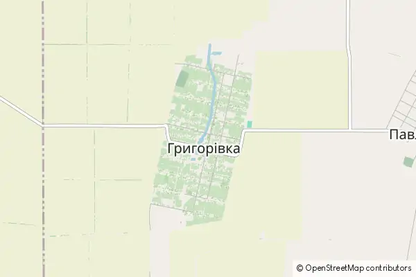 Mapa Hryhorivka