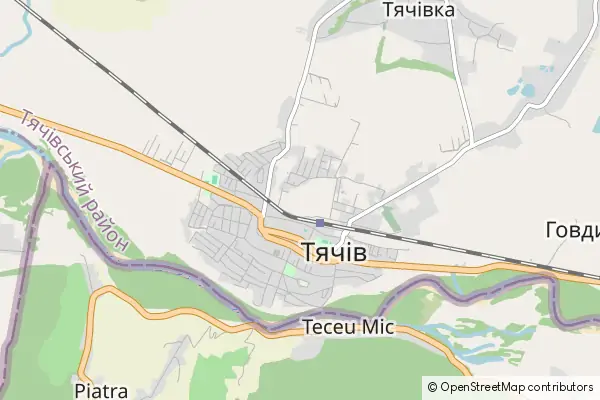 Mapa Tiacziw