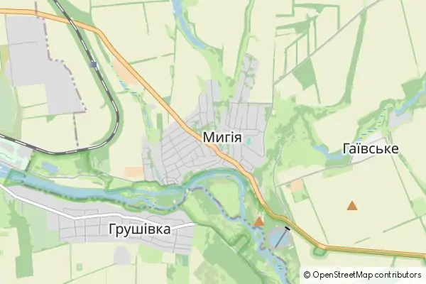 Mapa Myhiya