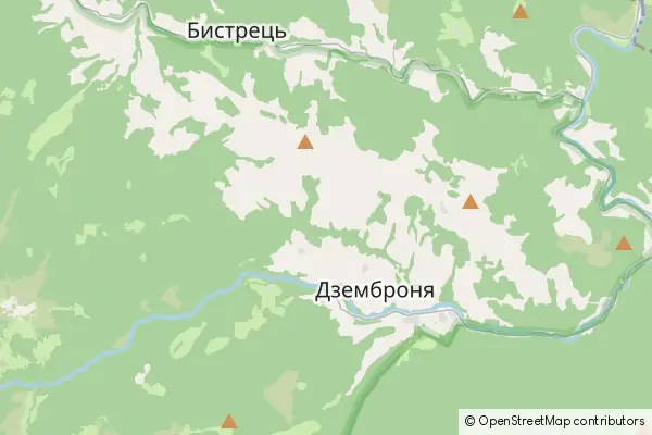 Mapa Dzembronya