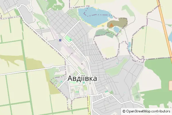 Mapa Avdeyevka