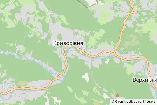 Mapa Kryvorivnya