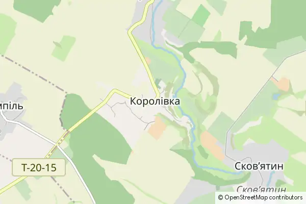 Mapa Korolivka