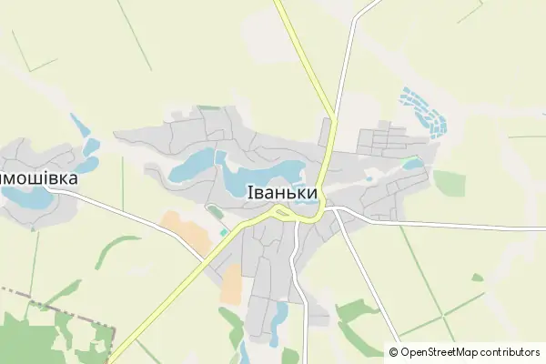 Mapa Ivanky