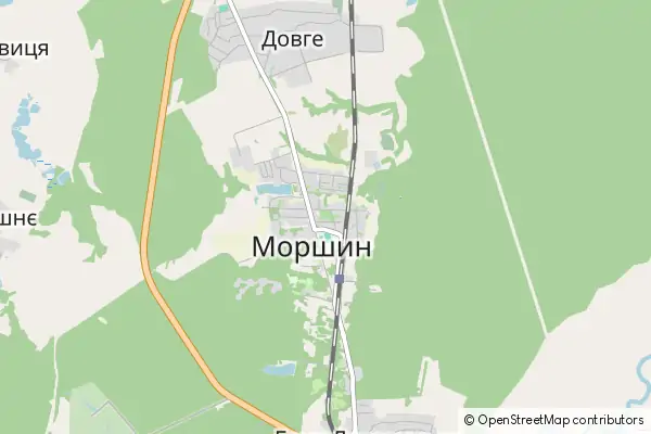 Mapa Morszyn