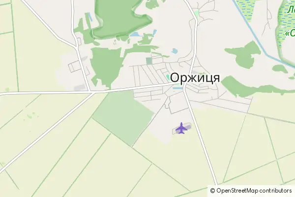 Mapa Orzhytsya