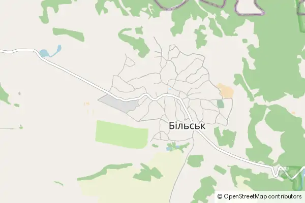 Mapa Bilsk