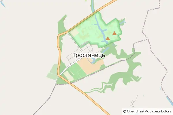 Mapa Trostyanets