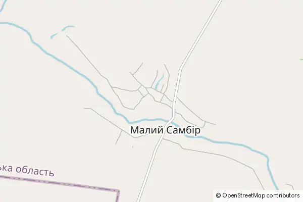 Mapa Malyi Sambir