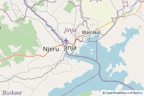 Mapa Jinja