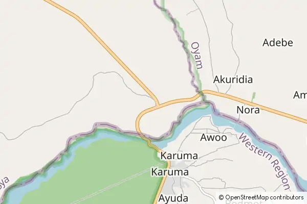 Mapa Karuma