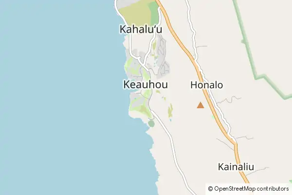 Mapa Keauhou