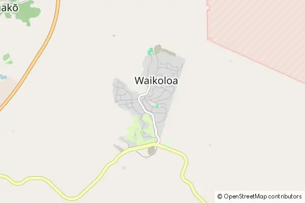 Mapa Waikoloa