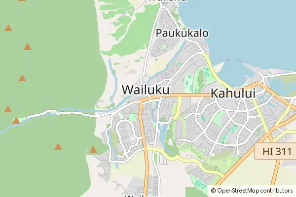 Mapa Wailuku