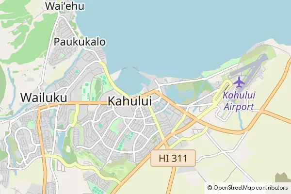 Mapa Kahului