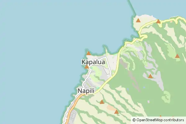 Mapa Kapalua