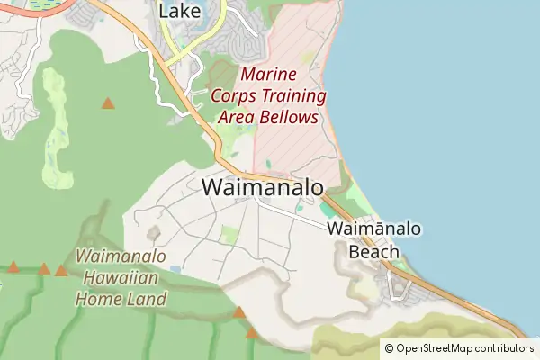 Mapa Waimānalo