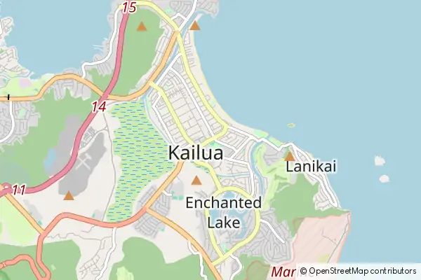 Mapa Kailua