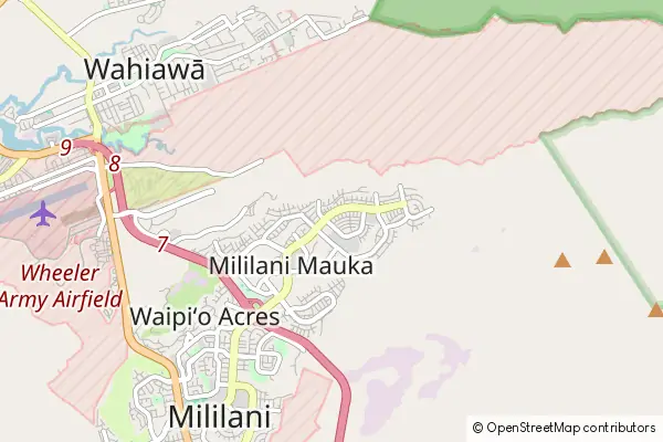 Mapa Mililani