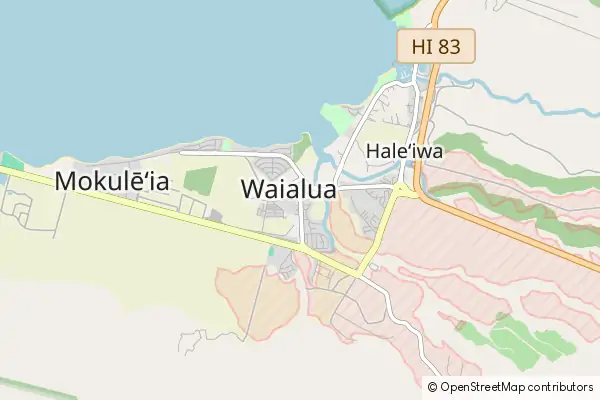 Mapa Waialua