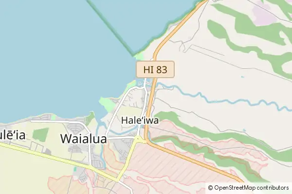 Mapa Haleiwa