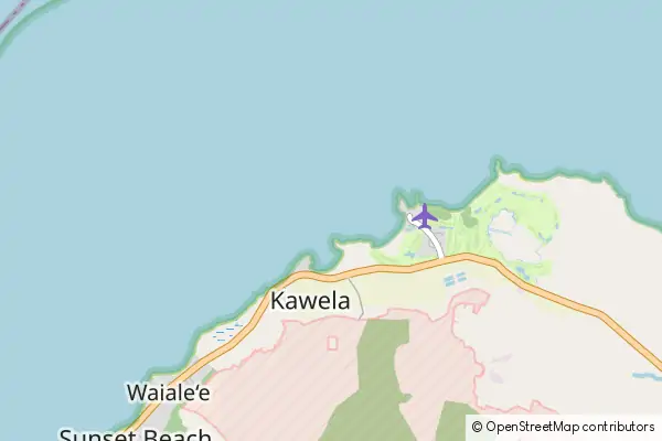 Mapa Kawela Bay