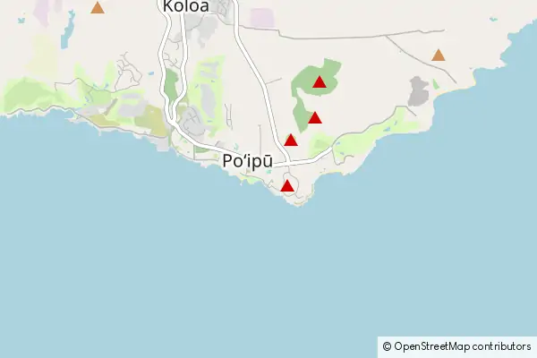 Mapa Poipu