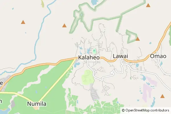 Mapa Kalaheo