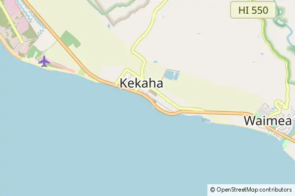 Mapa Kekaha