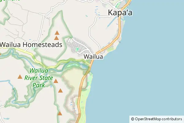 Mapa Wailua