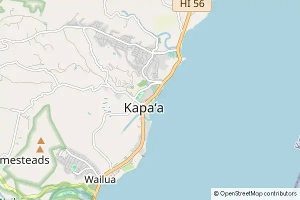 Mapa Kapaa