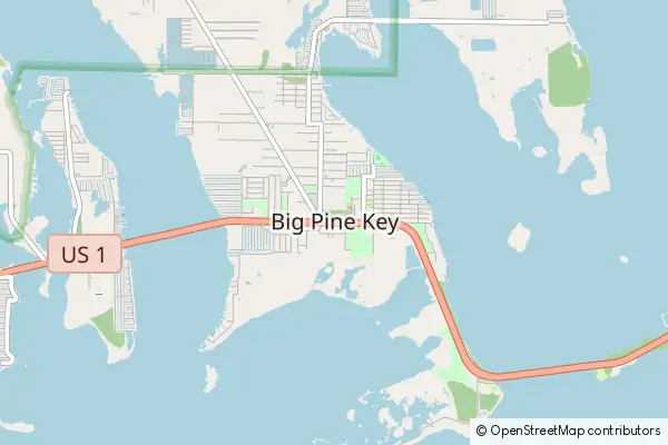 Mapa Big Pine Key