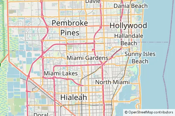 Mapa Miami Gardens