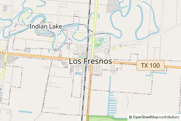 Mapa Los Fresnos