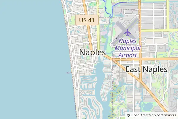 Mapa Naples