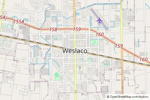 Mapa Weslaco