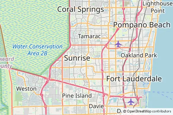 Mapa Sunrise