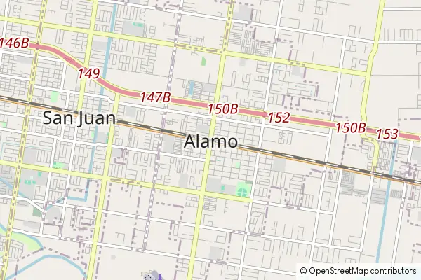 Mapa Alamo