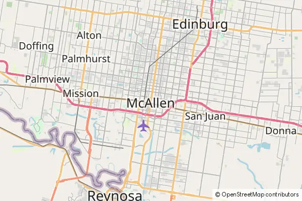 Mapa McAllen