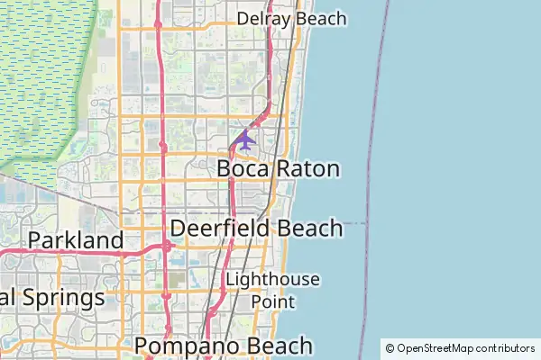 Mapa Boca Raton