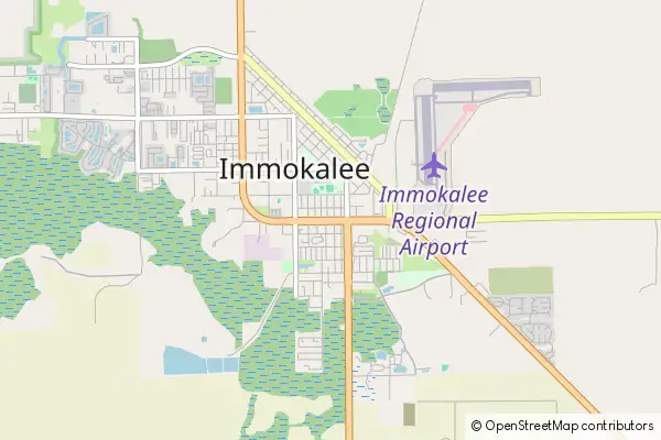 Mapa Immokalee