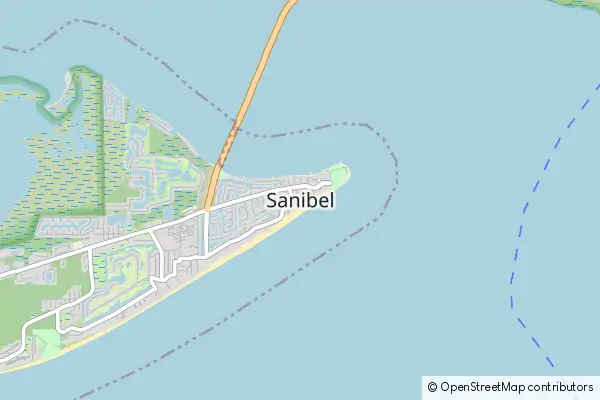 Mapa Sanibel