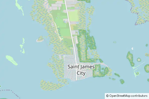 Mapa Saint James City