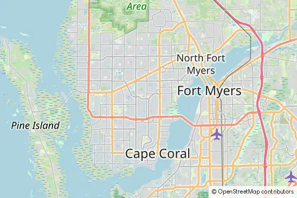 Mapa Cape Coral