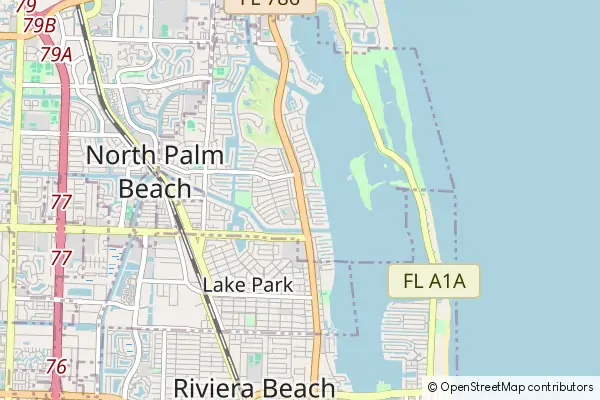 Mapa North Palm Beach