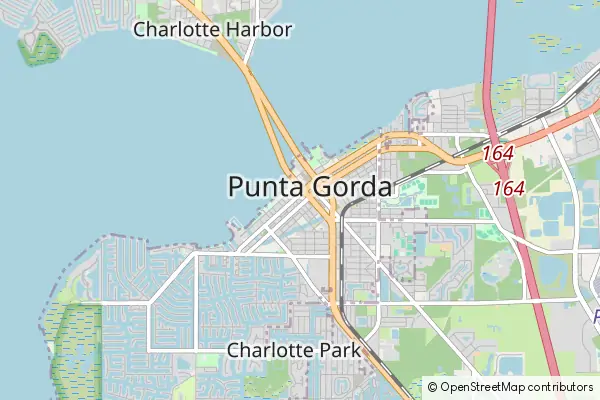 Mapa Punta Gorda