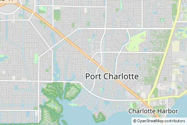 Mapa Port Charlotte