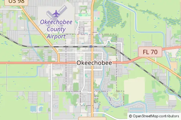 Mapa Okeechobee